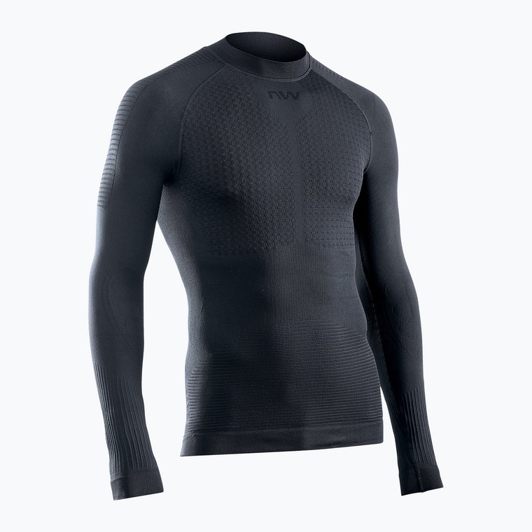 Longsleeve rowerowy męski Northwave Revolution Baselayer black