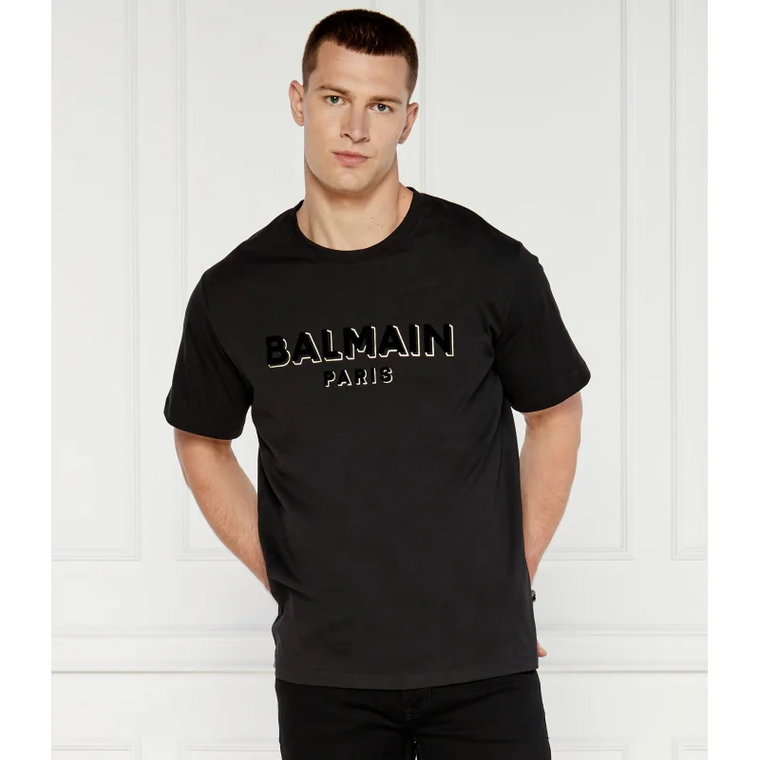 Balmain T-shirt FLOCK&FOIL | Regular Fit