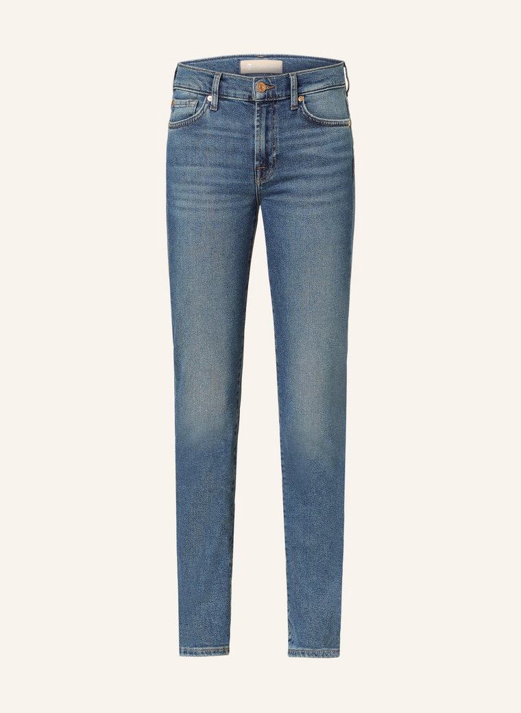 7 For All Mankind Jeansy Skinny Roxanne blau