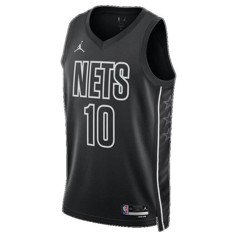 Koszulka męska Jordan Dri-FIT NBA Swingman Brooklyn Nets Statement Edition - Czerń