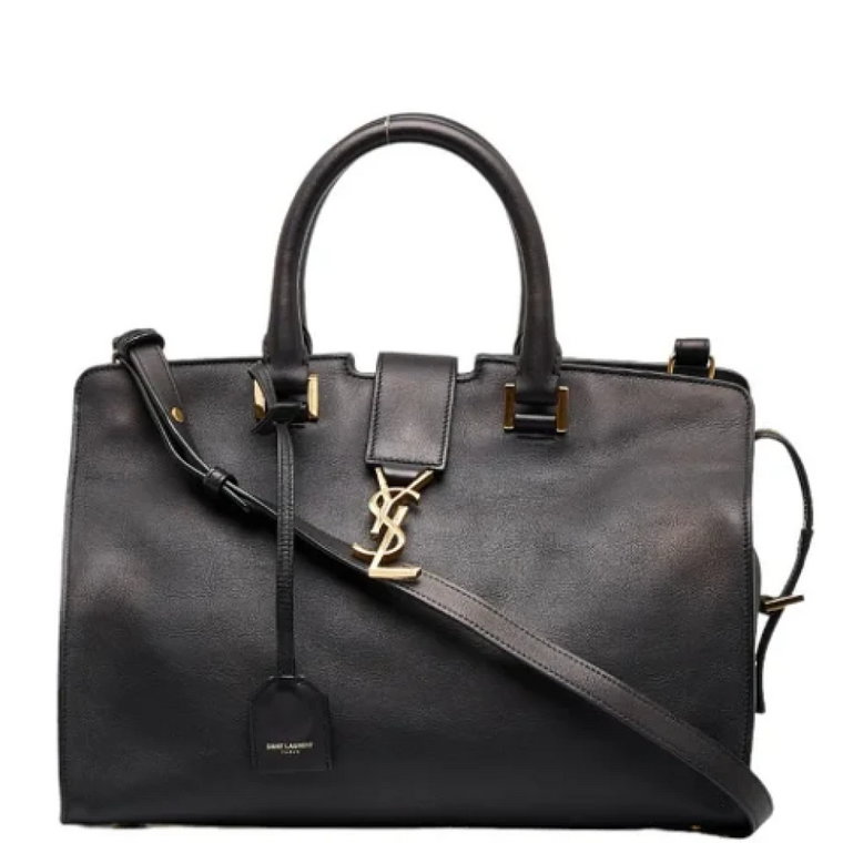 Pre-owned Leather handbags Saint Laurent Vintage