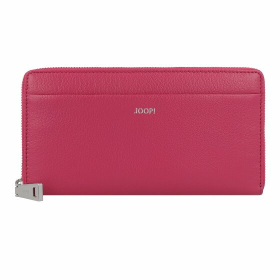 Joop! Lantea Yura Portfel Ochrona RFID Skórzany 19 cm fuchsia