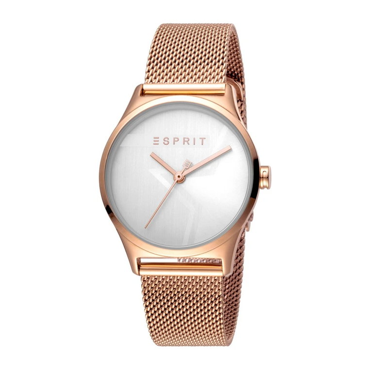 Różowe Złote Damskie Zegarek Esprit