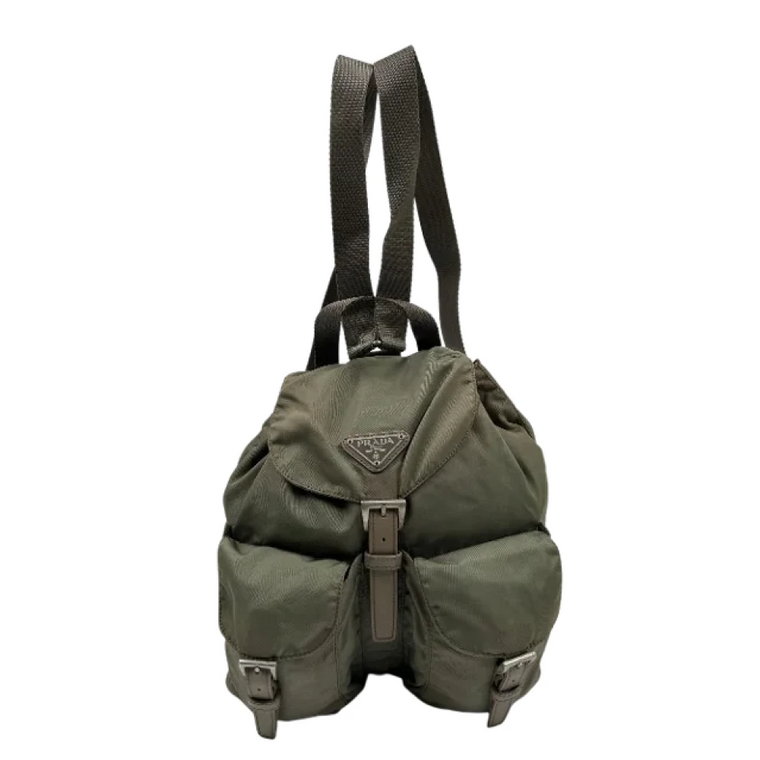 Pre-owned Nylon backpacks Prada Vintage