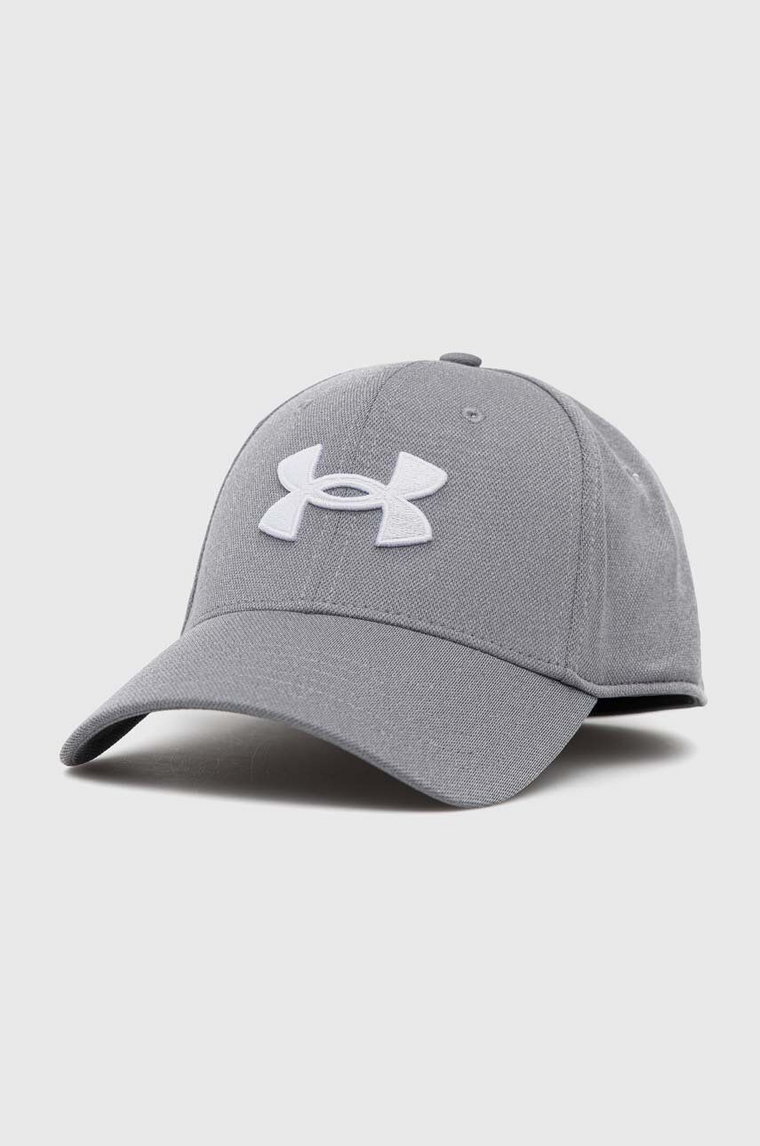 Under Armour czapka z daszkiem kolor szary z aplikacją 1376700