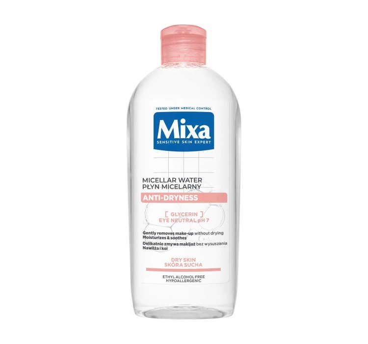 MIXA PŁYN MICELARNY PRZECIW PRZESUSZANIU 400ML