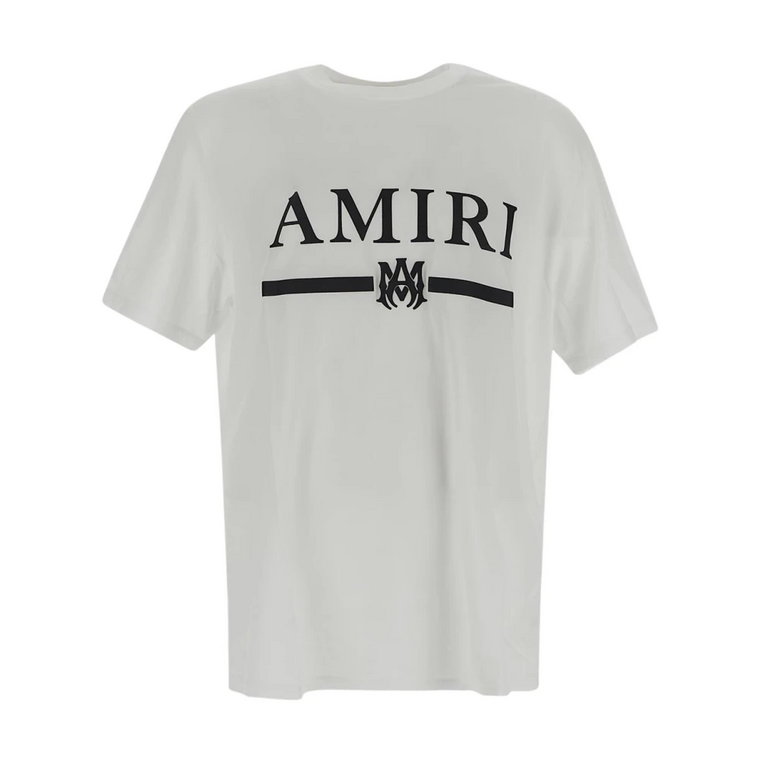 Elegancka Koszulka z Logo dla Mężczyzn Amiri