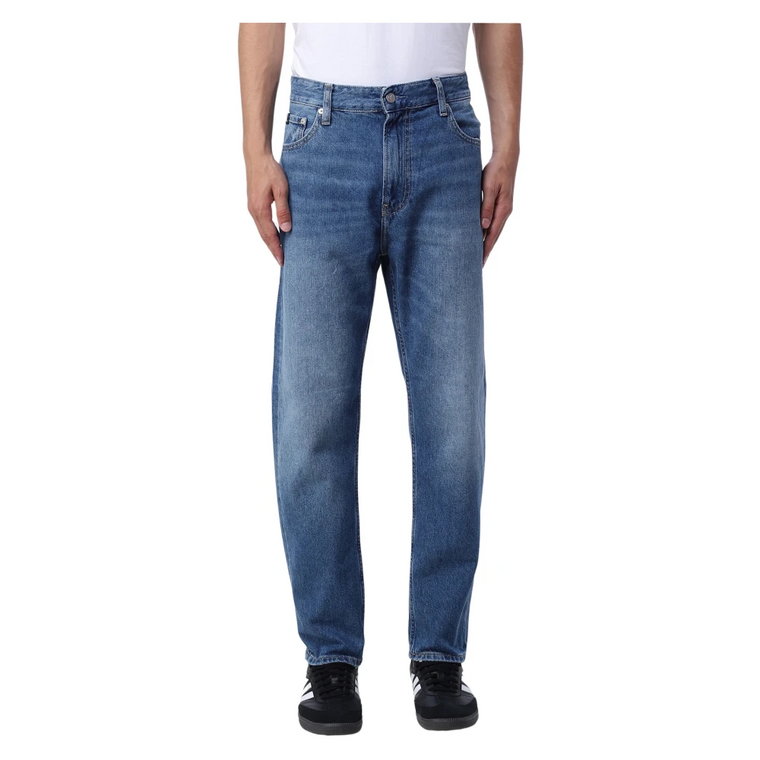 Dad Jeans - Stylowe Spodnie Dżinsowe Calvin Klein