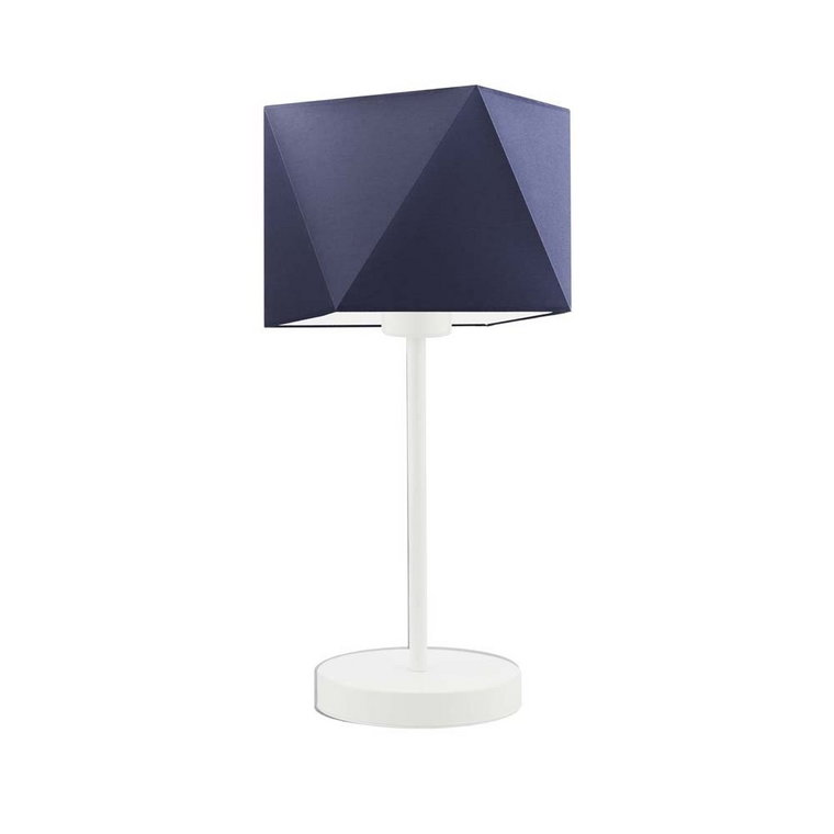 Lampka nocna LYSNE Wuhu, 60 W, E27, granatowa/biała, 43x23 cm