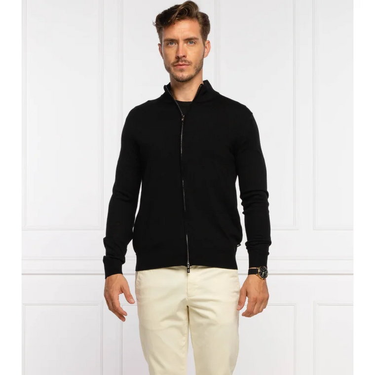 Emporio Armani Wełniany sweter | Regular Fit