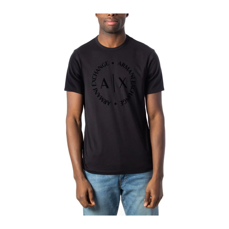 Bawełniany T-shirt męski Armani Exchange