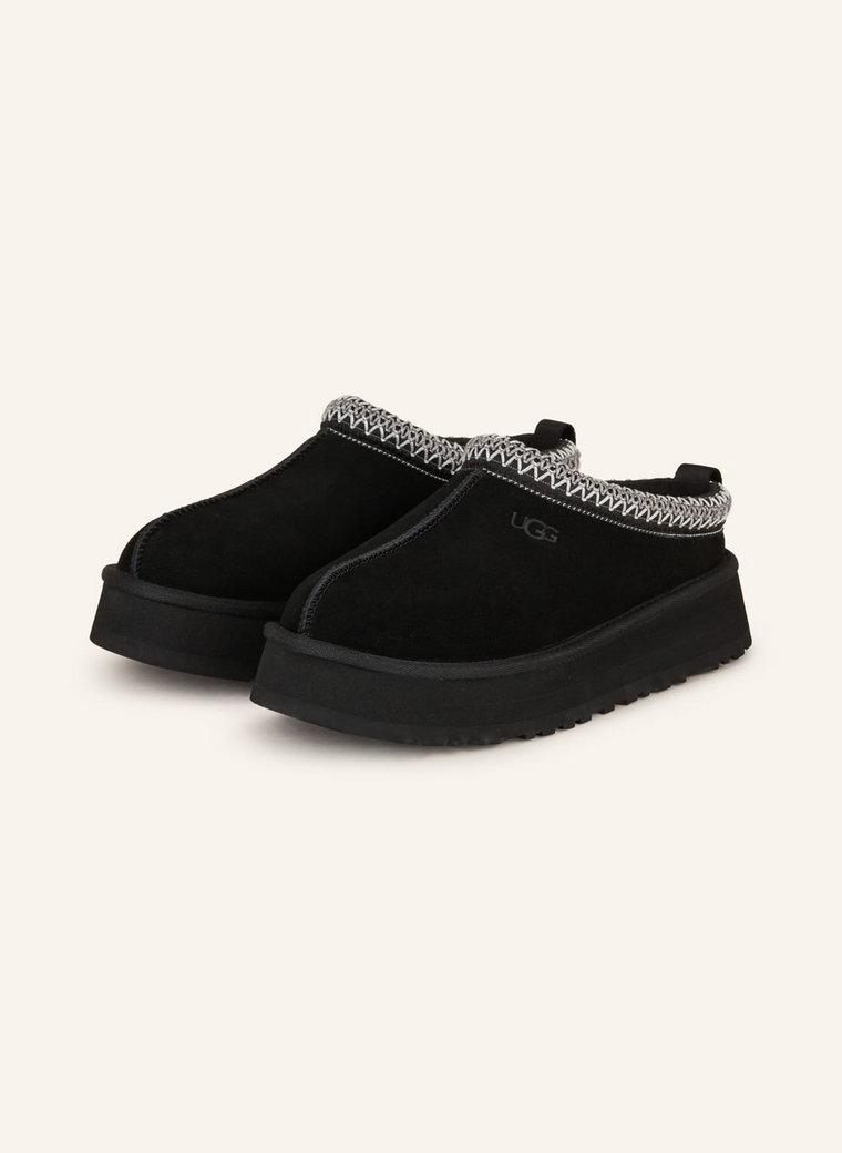 Ugg Pantofle Na Platformie Tazz schwarz