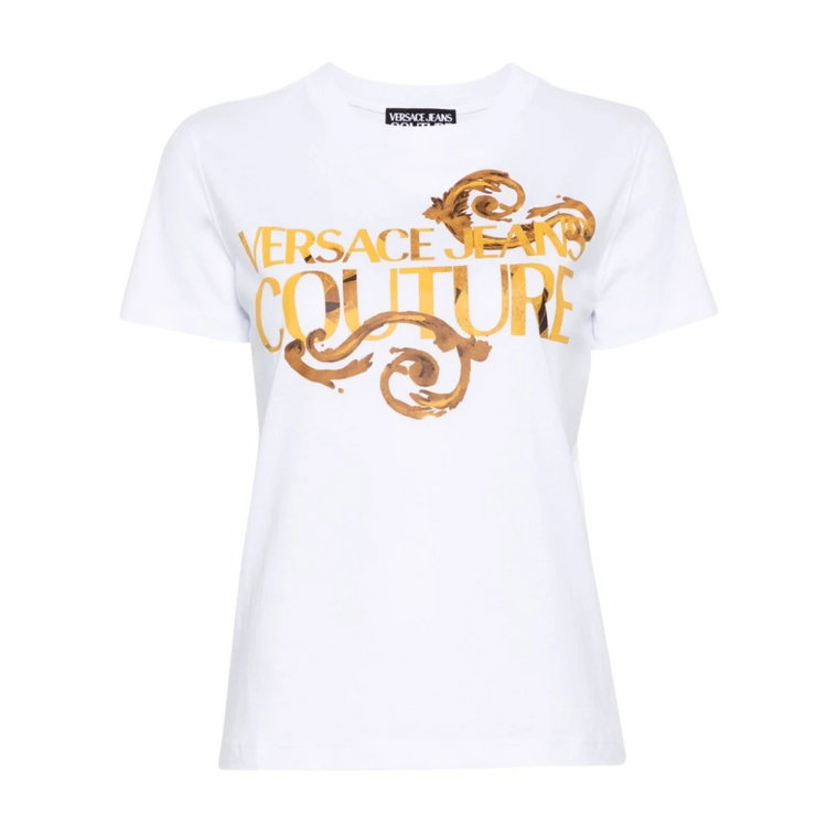 Białe T-shirty i Pola dla Kobiet Versace Jeans Couture