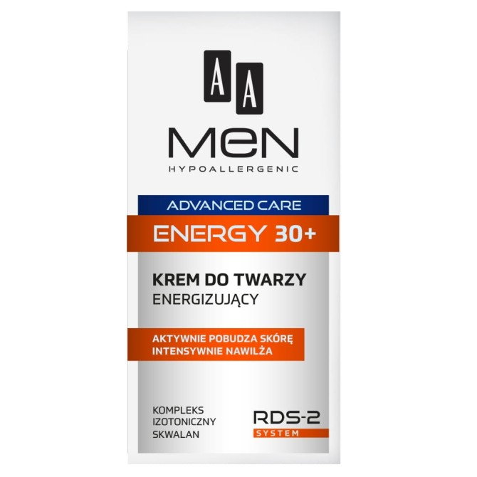 AA Men Advanced Care Energy 30+ krem do twarzy energizujący 50ml