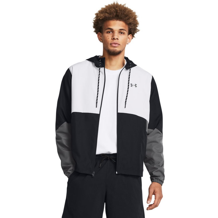 Męska kurtka treningowa Under Armour UA Icon Legacy Windbreaker - czarna