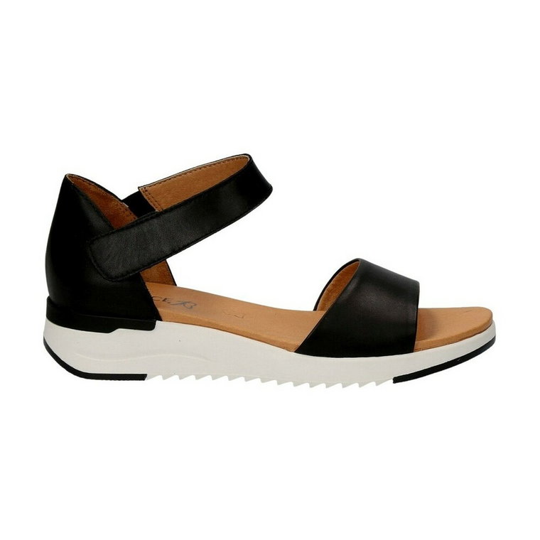 czarny casual open sandals Caprice