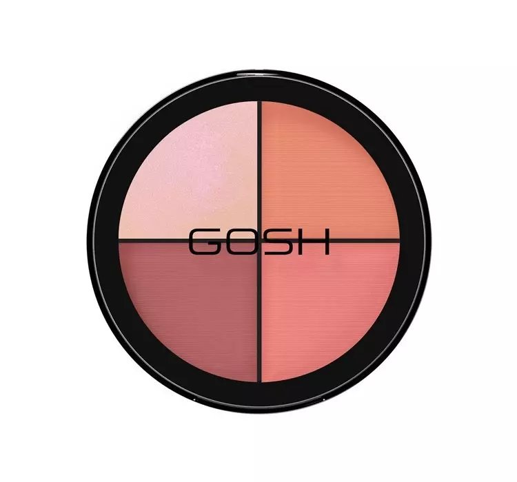 GOSH STROBE'N GLOW KIT PALETA DO KONTUROWANIA TWARZY 002 BLUSH 20G