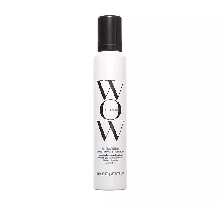 COLOR WOW COLOR CONTROL PURPLE PIANKA DO STYLIZACJI WŁOSÓW BLOND 200ML