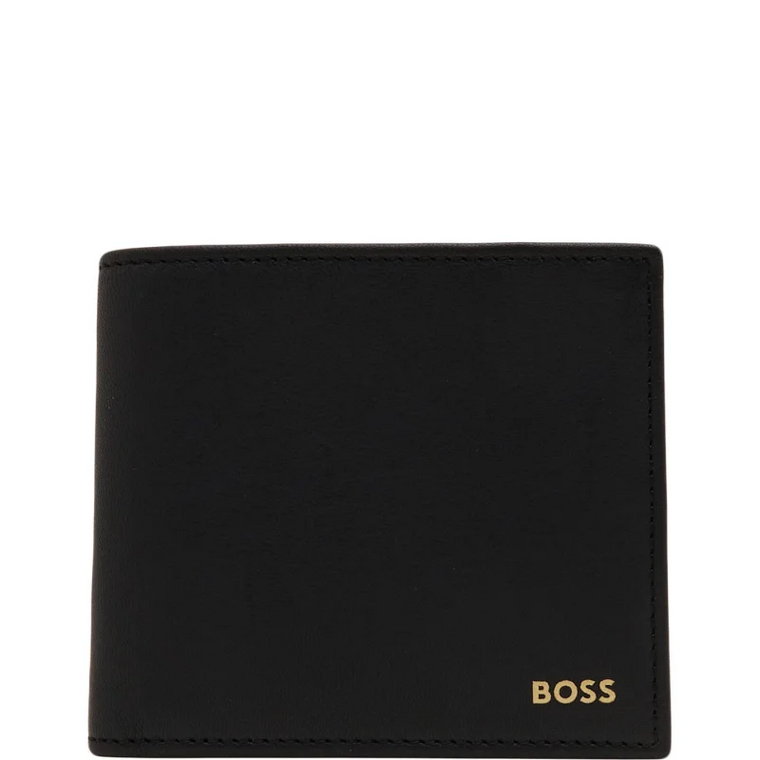 BOSS BLACK Skórzany portfel GBBM