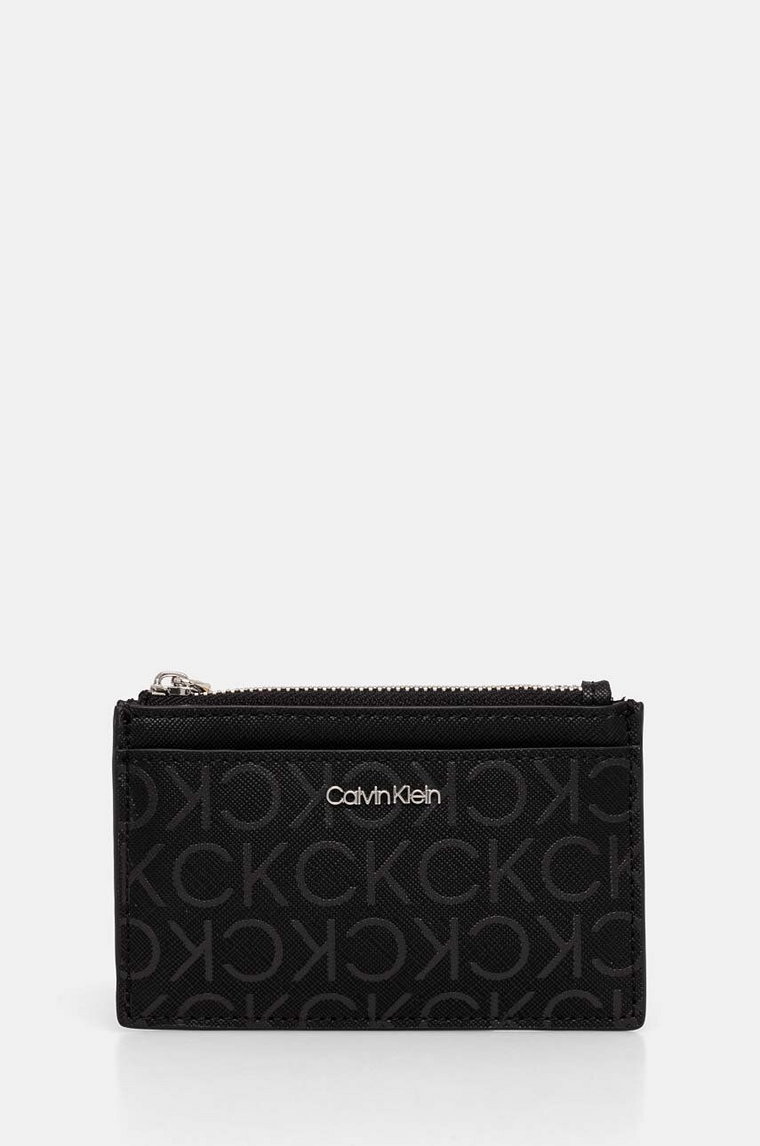 Calvin Klein portfel damski kolor czarny K60K612434