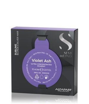 ALFAPARF MILANO Semi di Lino Sublime Pigments Color Violet Ash .21 Farba półtrwała do włosów 10 ml