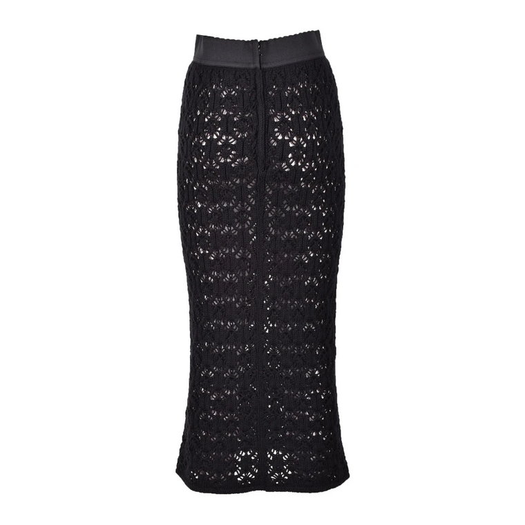 Czarna spódnica z kolekcji Dolce & Gabbana Dolce & Gabbana