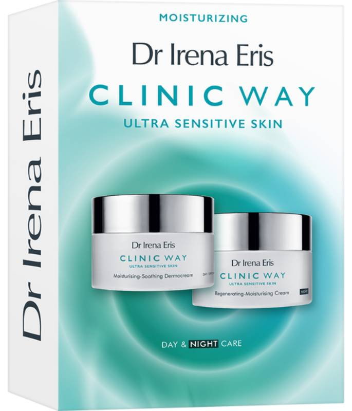 Dr Irena Eris Clinic Way Zestaw Nawilżanie (Krem na dzień 50ml + Krem na noc 50ml)