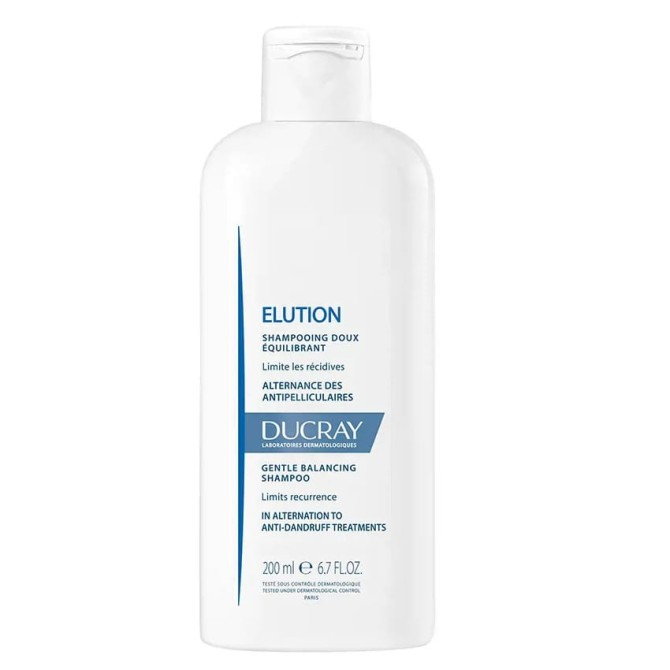 DUCRAY Elution delikatny szampon przywracający równowagę skórze głowy 200ml