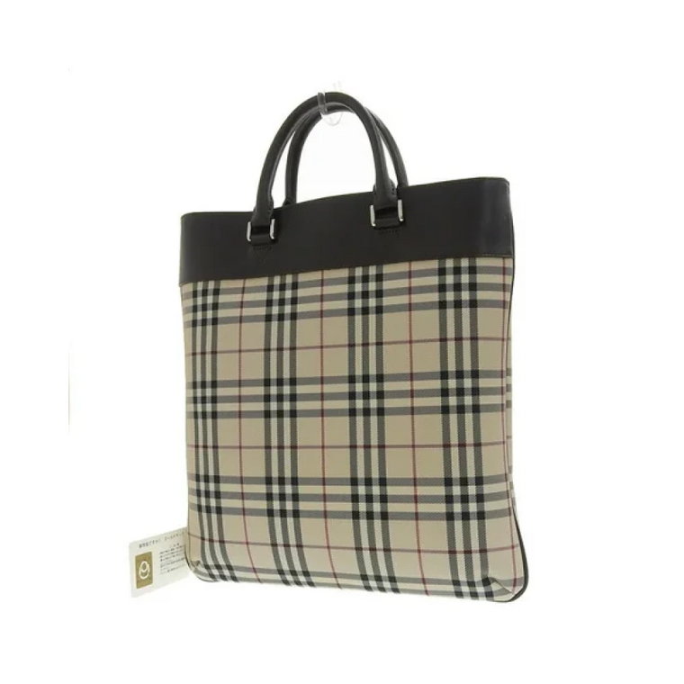 Pre-owned Canvas handbags Burberry Vintage