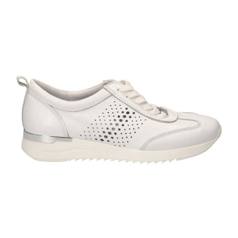 white casual closed shoes Caprice