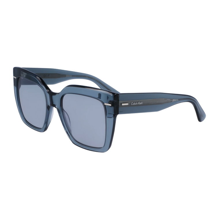 Niebieskie Avio Okulary przeciwsłoneczne Ck23508S Calvin Klein