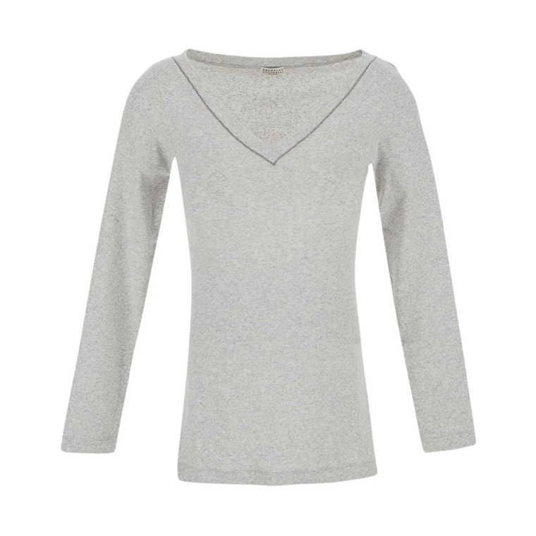 V-neck Knitwear Brunello Cucinelli