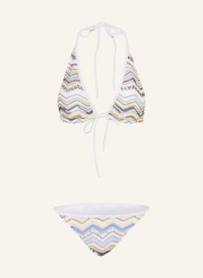 Missoni Bikini Trójkątne Z Błyszczącą Przędzą blau