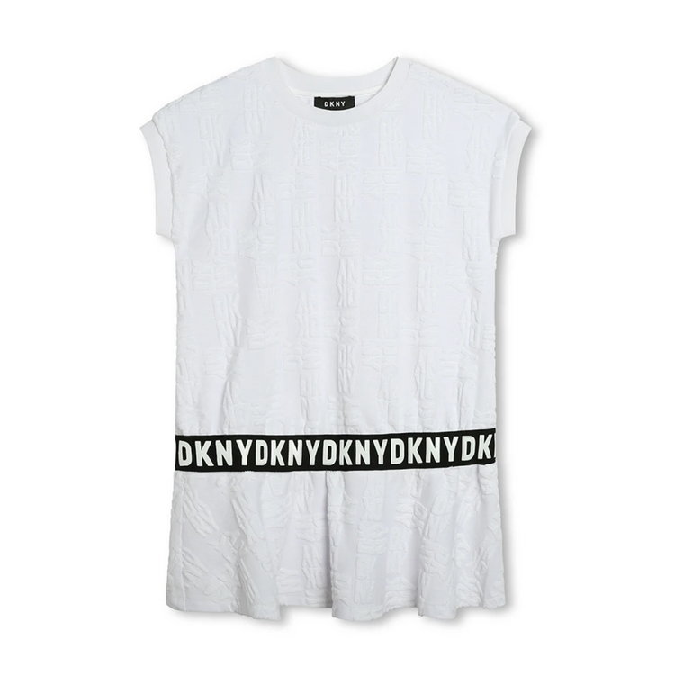 Białe Sukienki Vestito Dkny