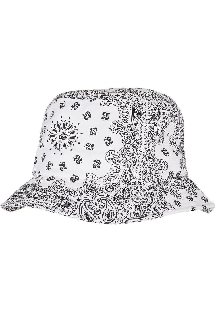 Czapka Z Daszkiem  Bucket Hat Biała Flexfit 5003BP