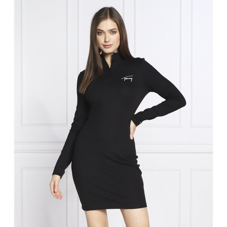 Tommy Jeans Sukienka SIGNATURE BODYCON