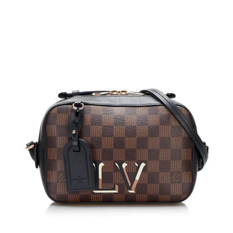 Brązowa Torba na Ramię Damier Ebene Santa Monica Louis Vuitton Vintage