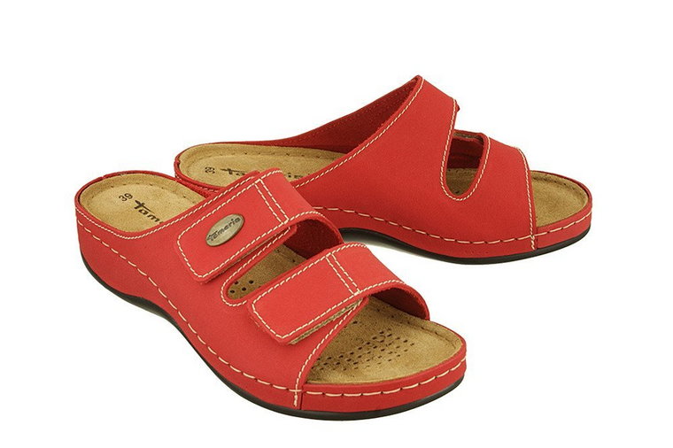 TAMARIS 27510-26 500 red, klapki damskie