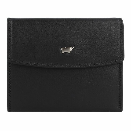 Braun Büffel Golf Secure Wallet RFID Leather 12,5 cm schwarz