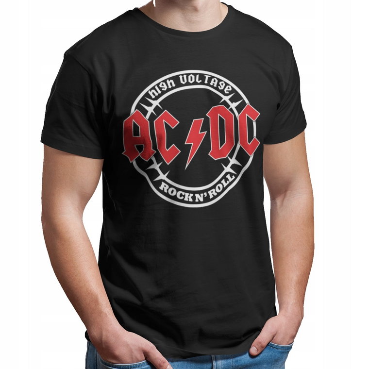 Koszulka Męska Ac/dc Ac DC Acdc T-shirt
