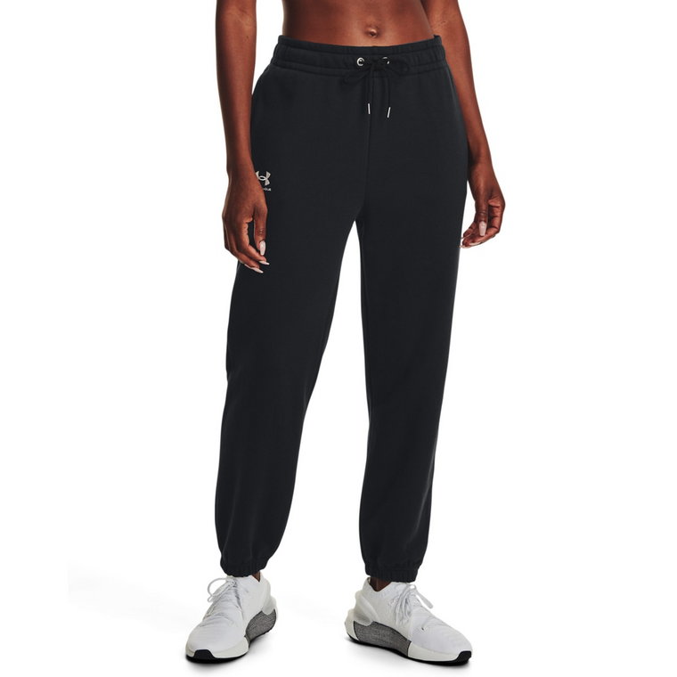 Damskie spodnie dresowe Under Armour UA Icon Fleece Jogger - czarne