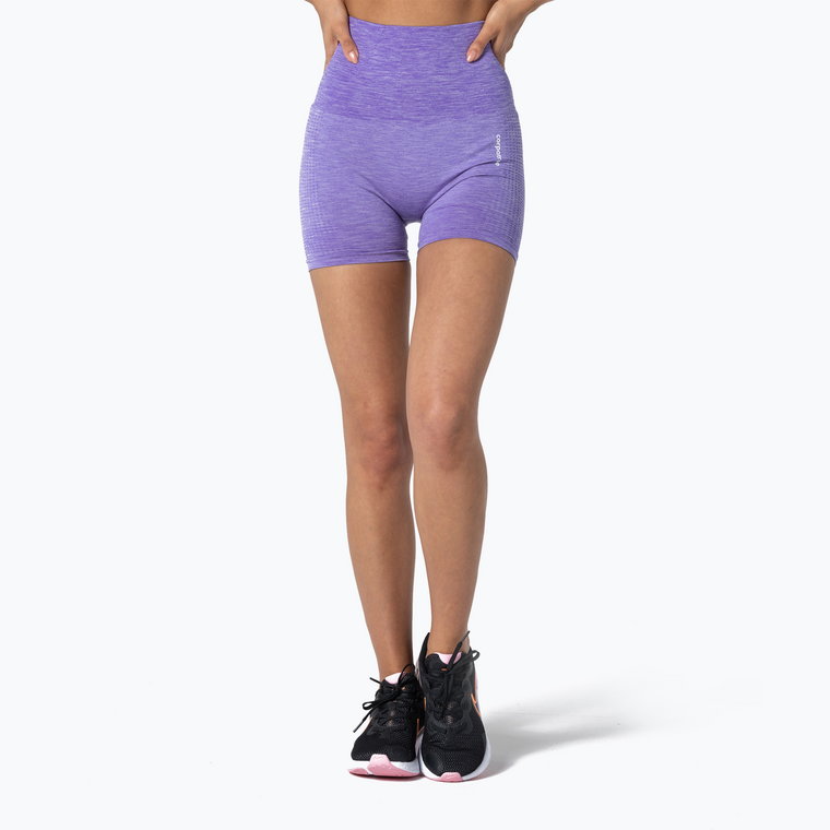 Spodenki damskie Carpatree Seamless Model One purple melange