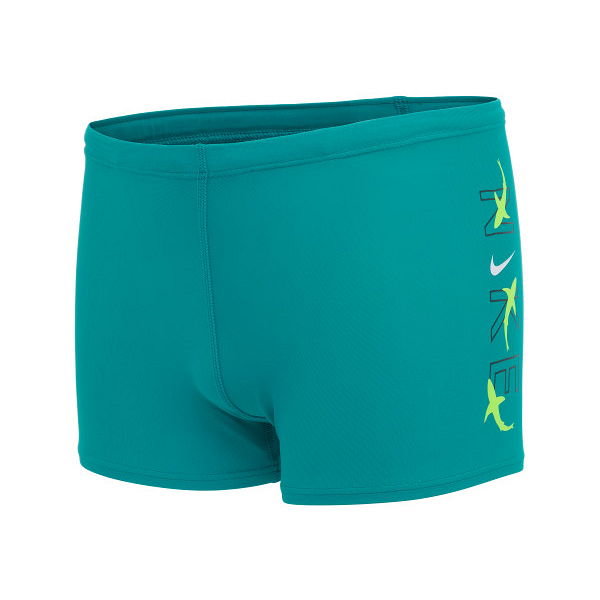 Kąpielówki chłopięce Logo Square Leg Nike Swim