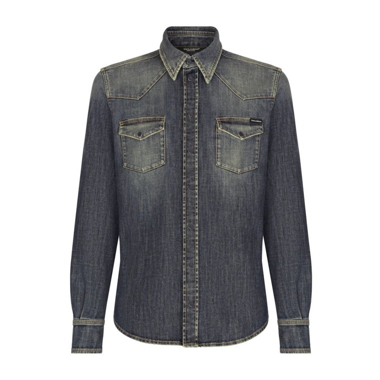 Denim Shirts Dolce & Gabbana