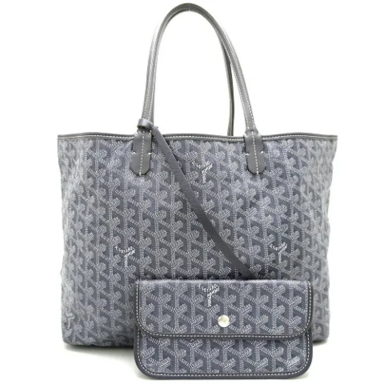 Pre-owned Canvas totes Goyard Vintage