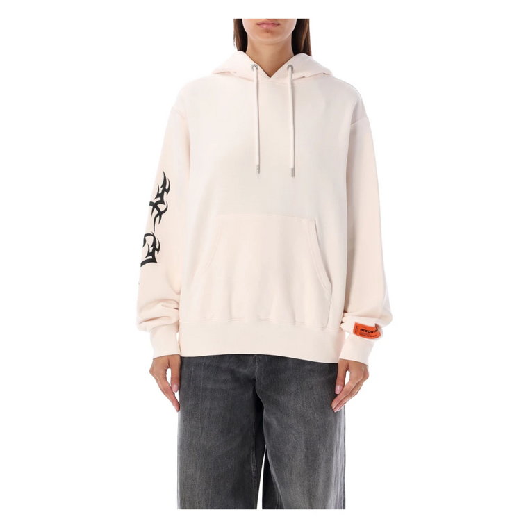 Różowy Tribal Hoodie dla Kobiet Heron Preston