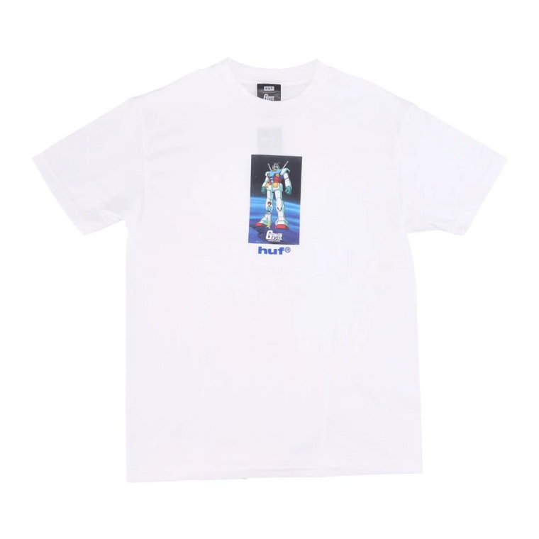 Rx-78 Gundam Tee Biała Streetwear HUF