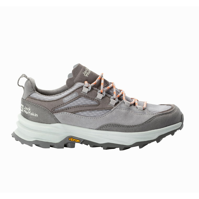 Damskie buty trekkingowe Jack Wolfskin CYROX TEXAPORE LOW W pebble - 37,5