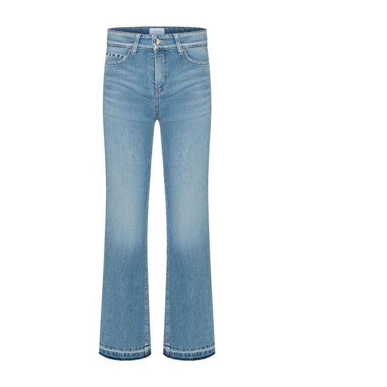 Flared Boot-Cut Jeans Cambio