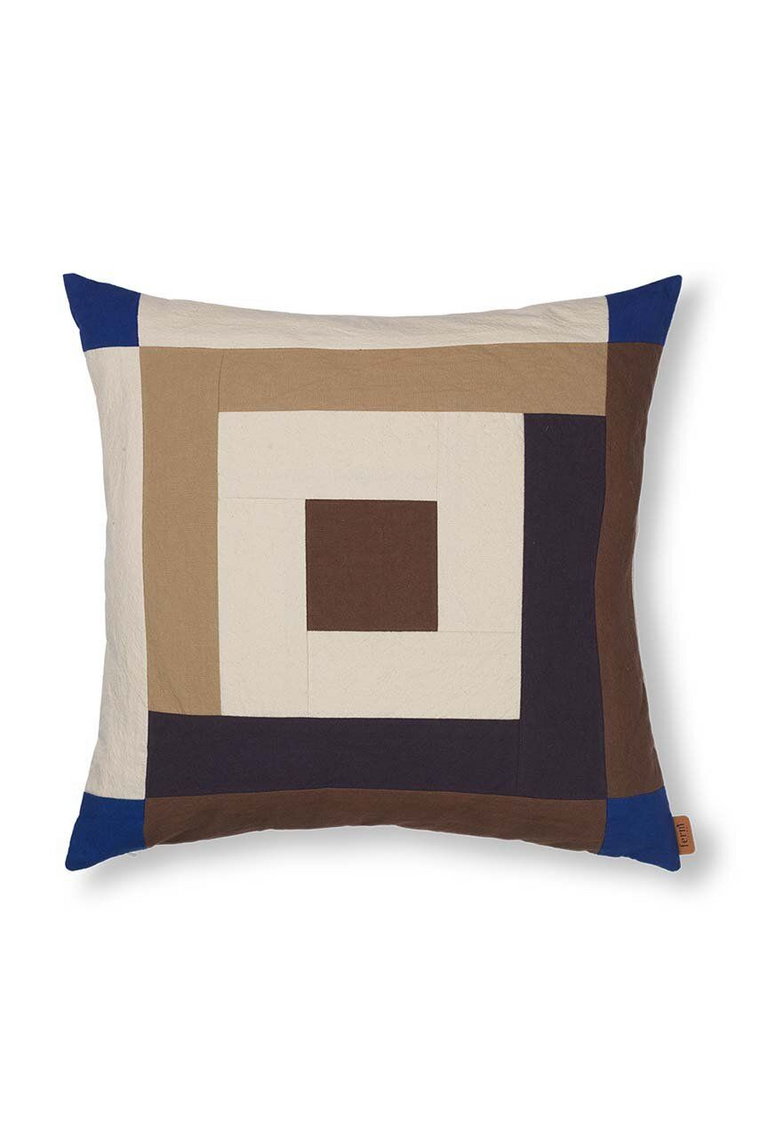 ferm LIVING poduszka ozdobna Border Patchwork Cushion